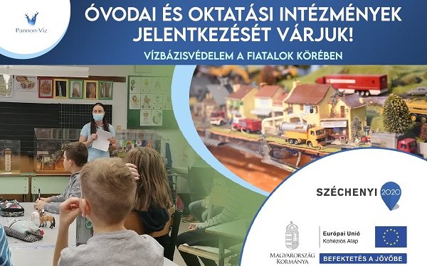 Ivóvízvédelmi foglalkozások óvodásoknak és iskolásoknak