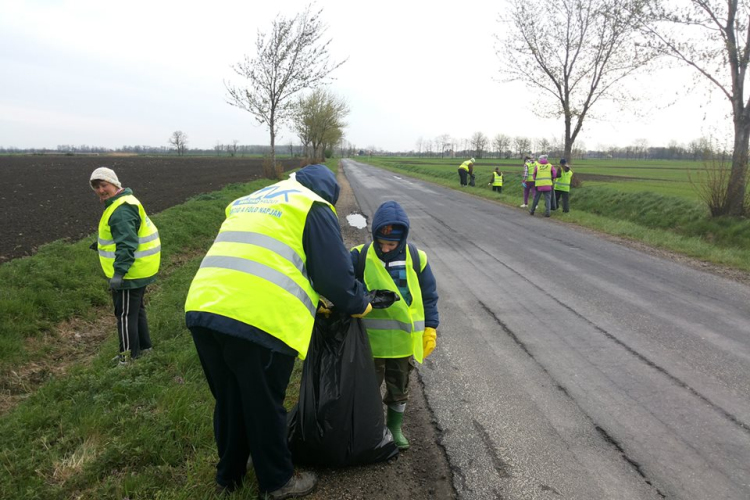 Szemétszedés Rábapordányban