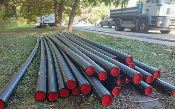 Vízvezeték rekonstrukció Szanyban